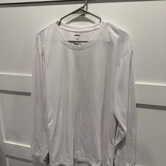 Sonoma White Long Sleeve Tee - Picture 2 of 6